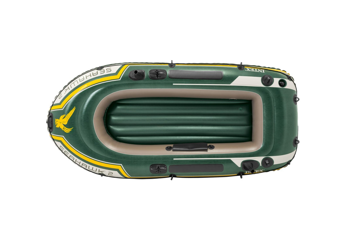 Intex Seahawk 2 Inflatable Boat Set, 2 Person, 240KG payload, #68347
